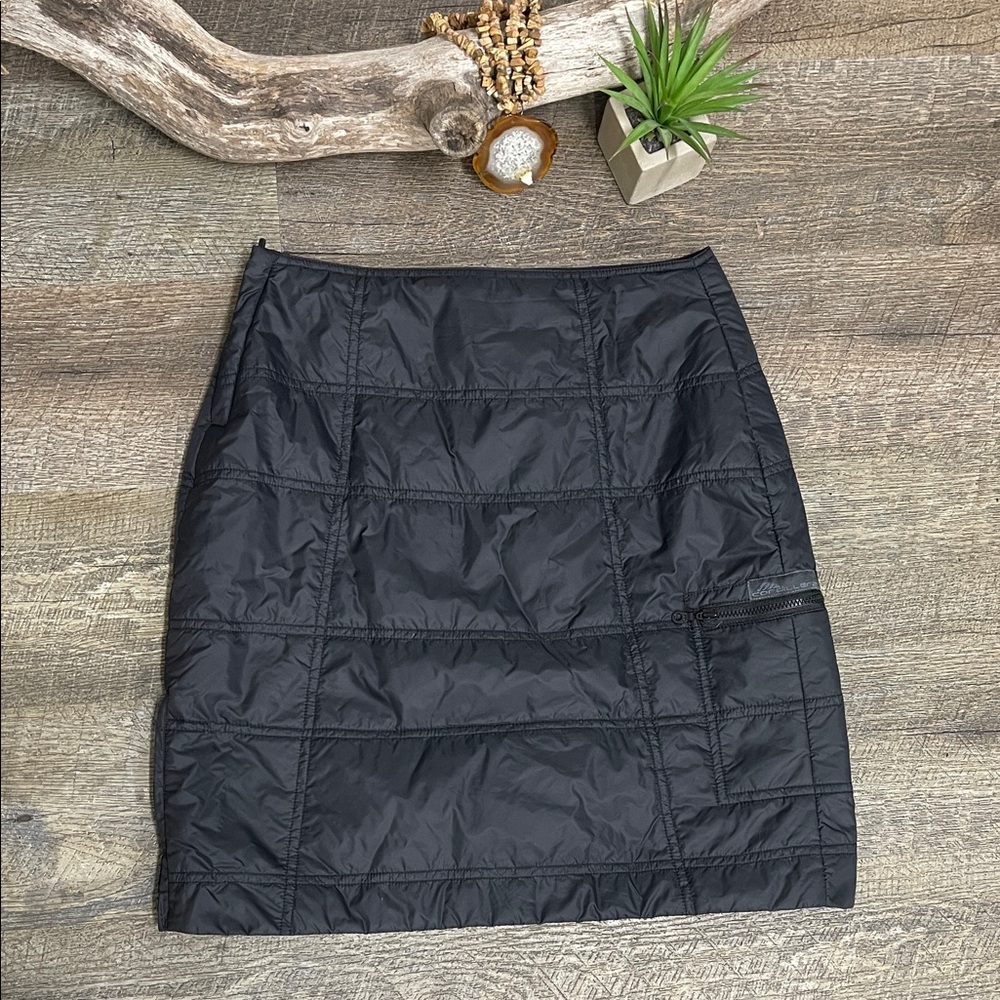 Cordillera Black Puffer Winter Outdoor Mini Skirt